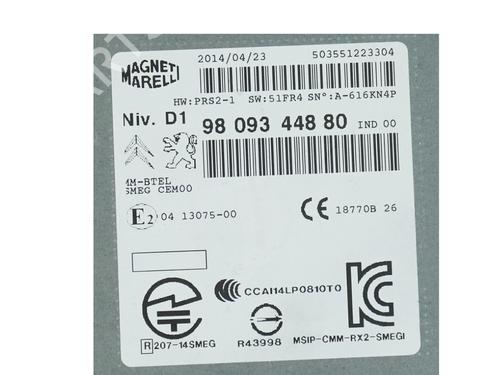 Electronic module CITROËN C4 I Saloon 1.6 HDi | BP34467726M83 - Image 4