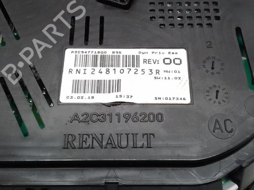 Cockpit RENAULT MEGANE III Hatchback (BZ0/1_, B3_) 1.2 TCe (BZ16, BZ28) | BP14462696C47 