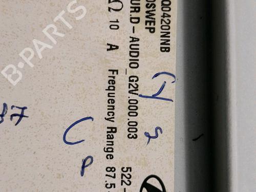 Used Radio Radio HYUNDAI BAYON (BC3) 1.0 T-GDI (101 hp) 34462760 34462760