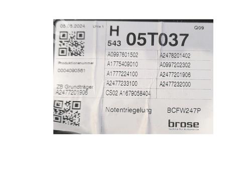 Front left window mechanism MERCEDES-BENZ EQA (H243) EQA 250+ (243.702) | BP37241135C22 - Image 5