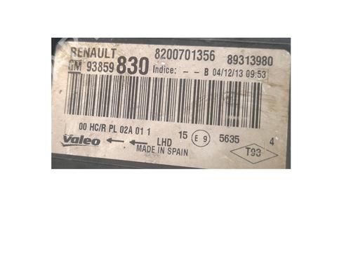 Right headlight RENAULT TRAFIC II Bus (JL) 2.0 dCi 115 (JL00, JL01, JL0H, JL0M, JL0U) | BP34551961C29 - Image 3