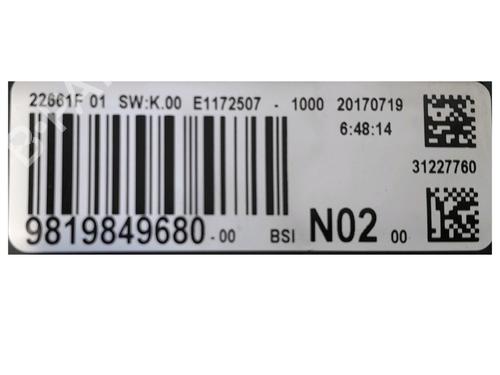 Fuse box PEUGEOT 208 I (CA_, CC_) 1.6 HDi / BlueHDi 75 | BP23389037E1