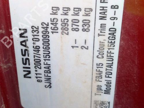 Climate control NISSAN JUKE (F15)  | BP22566855I5 