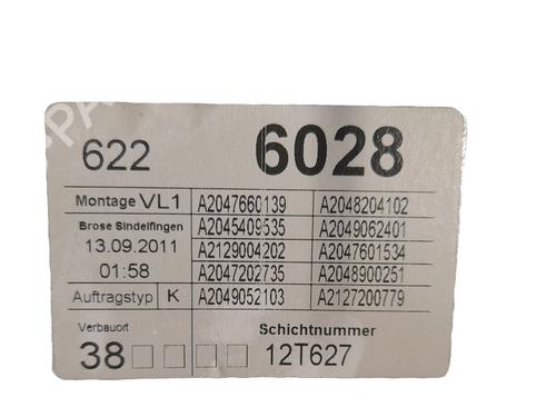 Front left window mechanism MERCEDES-BENZ C-CLASS (W204) C 220 CDI (204.002) | BP34466733C22 - Image 4