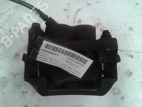 Used Left front brake caliper Left front brake caliper RENAULT MASTER II Van (FD) 3.0 dCi 140 (FD0T, FD0S, FD2T, FD3S, FD8S) (136 hp) 34481715 34481715