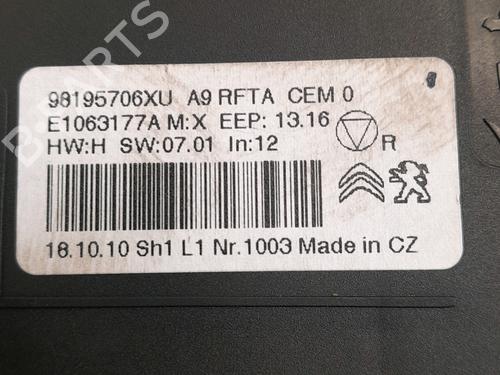 Climate control PEUGEOT 208 I (CA_, CC_) 1.5 BlueHDI 100 | BP26022049I5 