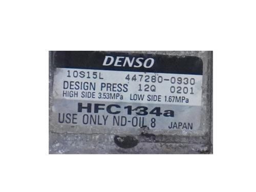 AC compressor SUBARU LEGACY V Estate (BR) 2.0 D AWD (BRD) | BP35732909M34 - Image 5