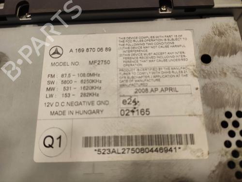 Radio MERCEDES-BENZ B-CLASS Sports Tourer (W245)  | BP14474849E6 