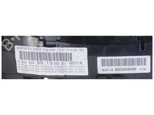 Instrument cluster MERCEDES-BENZ C-CLASS (W204) C 200 CDI (204.001) | BP20688821C47 