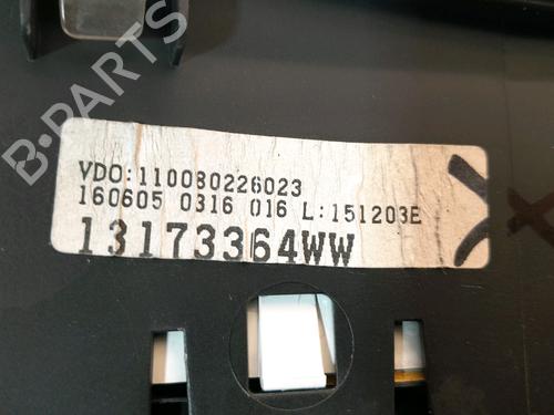 Used Instrument cluster Instrument cluster OPEL TIGRA TwinTop (X04) 1.4 (R97) (90 hp) 34490307 34490307