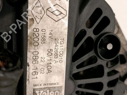 Used Alternator RENAULT LAGUNA II (BG0/1_) 1.9 dCi (107 hp) 17699369