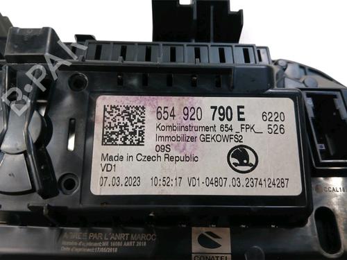 Instrument cluster SKODA SCALA (NW1) 1.0 TSI | BP40544122C47 - Image 3
