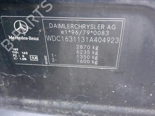 Intercooler MERCEDES-BENZ M-CLASS (W163) ML 270 CDI (163.113) | BP23193182M30 
