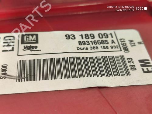 Right taillight OPEL CORSA D (S07) 1.3 CDTI (L08, L68) | BP34489358C35 - Image 3