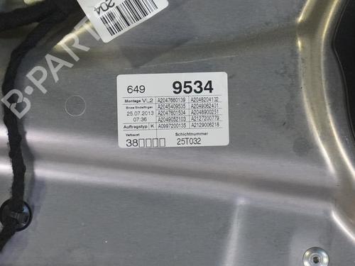 Front left window mechanism MERCEDES-BENZ C-CLASS (W204) C 200 CDI (204.001) | BP34464567C22 - Image 4