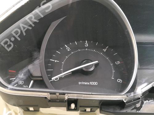 Instrument cluster PEUGEOT 208 I (CA_, CC_) 1.6 HDi / BlueHDi 75 | BP18556259C47 