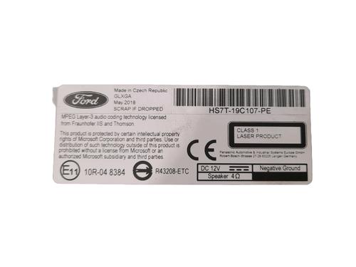Radio FORD MONDEO V Saloon (CD) 2.0 Hybrid | BP21769309E6 