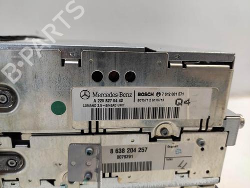 Radio MERCEDES-BENZ S-CLASS (W220)  | BP19925891E6 
