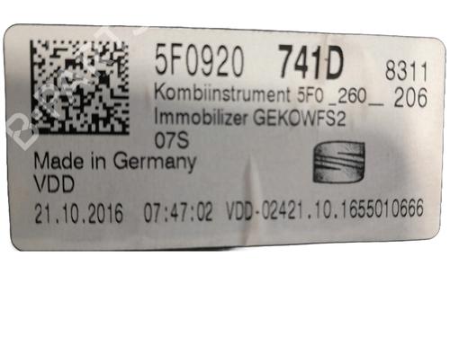 Instrument cluster SEAT LEON ST (5F8) 2.0 TDI | BP21174284C47 