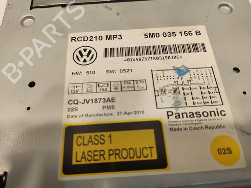 Radio VW POLO V (6R1, 6C1) 1.4 (6R1) | BP14472013E6 