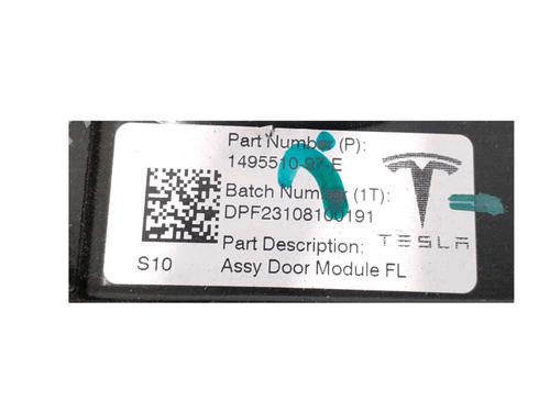 Front left window mechanism TESLA MODEL Y (5YJY) Long Range All-wheel Drive | BP34463561C22 - Image 4