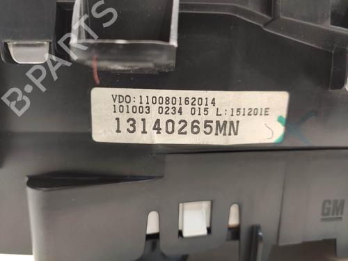 Used Instrument cluster Instrument cluster OPEL MERIVA A MPV (X03) 1.7 DTI (E75) (75 hp) 34486882 34486882