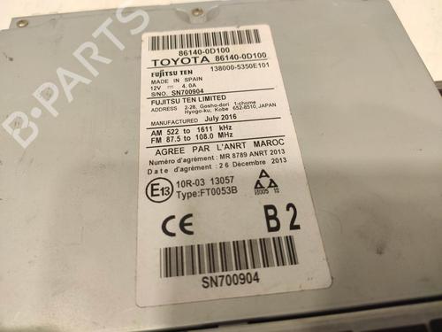 Electronic module TOYOTA YARIS (_P13_) 1.3 (NSP130_, NSP130) | BP14474779M83 