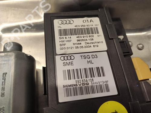 Rear left window mechanism AUDI A8 D3 (4E2, 4E8) 4.2 quattro | BP19685454C24 