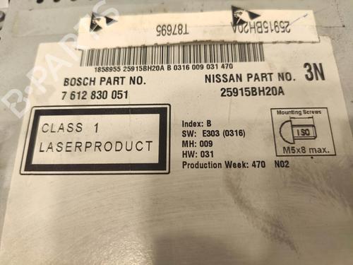 Radio NISSAN NOTE (E11, NE11) 1.4 | BP34487251E6  - Image 5
