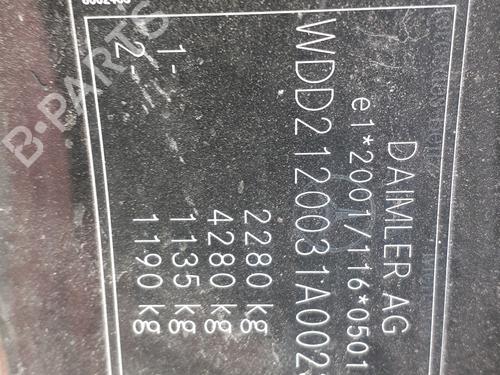 Front right window mechanism MERCEDES-BENZ E-CLASS (W212) E 250 CDI / BlueTEC (212.003, 212.004) | BP29130229C23 