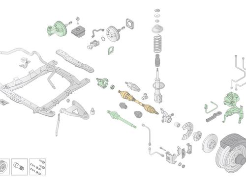 Left front driveshaft DACIA LOGAN MCV (KS_) 1.5 dCi (KS0K) | BP33978567M38 - Image 4