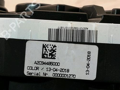 Used Instrument cluster Instrument cluster TOYOTA AURIS (_E18_) 1.8 Hybrid (ZWE186_, ZWE186R) (136 hp) 34463256 34463256