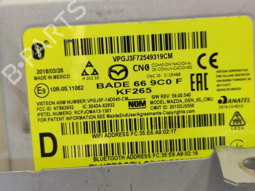 Electronic module MAZDA 3 (BM, BN) 2.0 | BP34489103M83  - Image 9