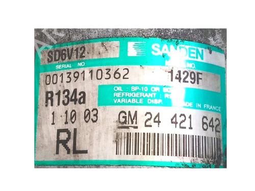 AC compressor OPEL ASTRA G Hatchback (T98) 2.0 DTI 16V (F08, F48) | BP23969669M34 