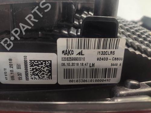 Used Left tailgate light Left tailgate light HYUNDAI i20 II (GB, IB) 1.2 (84 hp) 34489050 34489050