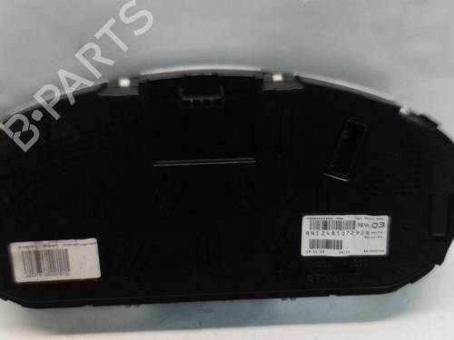 Instrument cluster RENAULT MEGANE III Hatchback (BZ0/1_, B3_) 1.2 TCe (BZ2B, BZ11) | BP14458789C47 