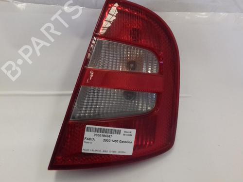 Used Right taillight SKODA FABIA I (6Y2) 1.4 (60 hp) 18535361