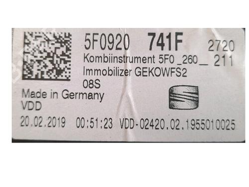 Instrument cluster SEAT LEON ST (5F8) 1.6 TDI | BP34469682C47 - Image 4