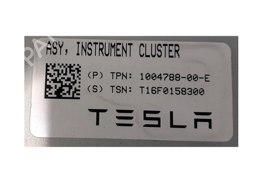 Instrument cluster TESLA MODEL S (5YJS) 85 | BP20931882C47 