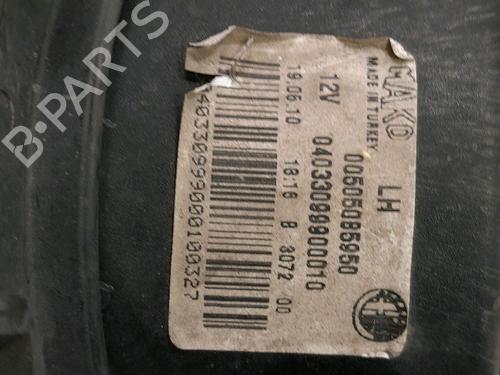 Used Left front fog light Left front fog light ALFA ROMEO MITO (955_) 1.3 MultiJet (955AXP1A, 955AYC1A) (95 hp) 34490279 34490279