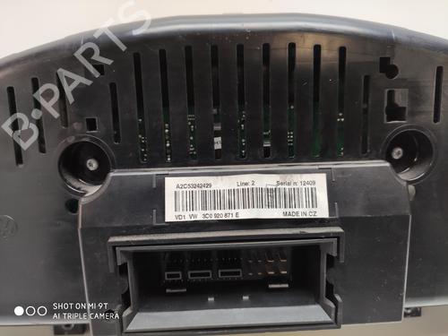 Instrument cluster VW PASSAT B6 (3C2) 2.0 TDI 16V | BP14914889C47 