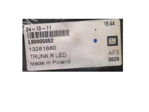Right tailgate light OPEL ASTRA J GTC 2.0 CDTI (08) | BP34552149C80 - Image 3