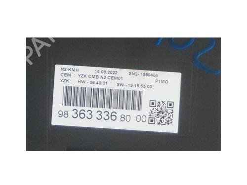 Instrument cluster OPEL CROSSLAND X / CROSSLAND (P17, P2QO) 1.5 (75) | BP21045900C47 