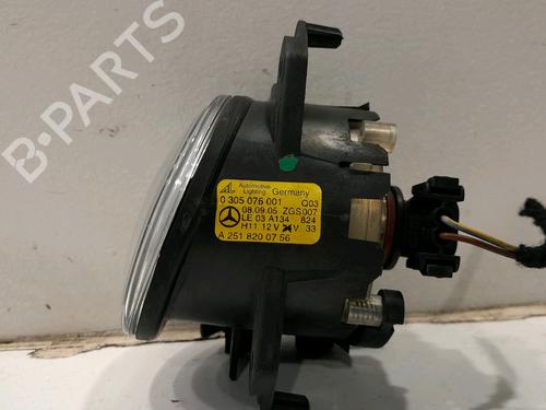Left front fog light MERCEDES-BENZ A-CLASS (W169) A 200 CDI (169.008, 169.308) | BP17698754C30 