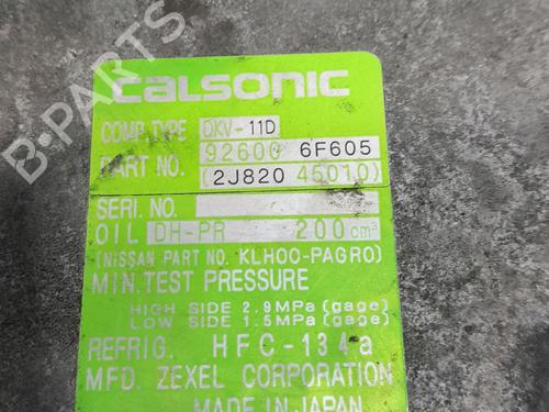 AC compressor NISSAN MICRA II (K11) 1.3 i 16V | BP21259596M34 