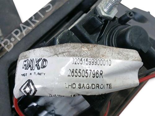 Right tailgate light RENAULT CLIO IV (BH_) 1.5 dCi 90 | BP40024145C80 - Image 3