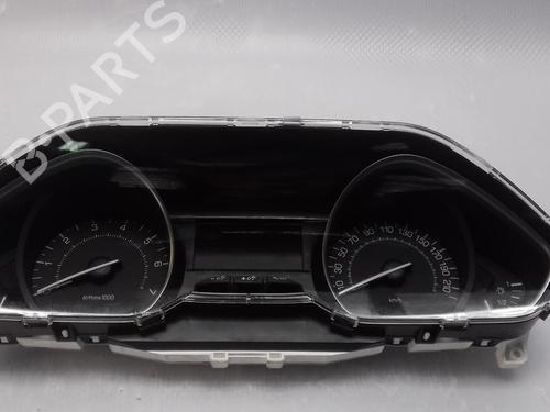 Used Instrument cluster PEUGEOT 208 I (CA_, CC_) 1.2 PureTech 82 (82 hp) 14462769