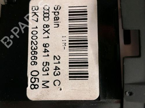 Used Headlight switch Headlight switch AUDI A1 Sportback (8XA, 8XF) 1.6 TDI (90 hp) 40512224 40512224