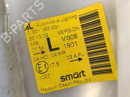 Left headlight SMART CITY-COUPE (450) | BP34489600C28 - Image 3