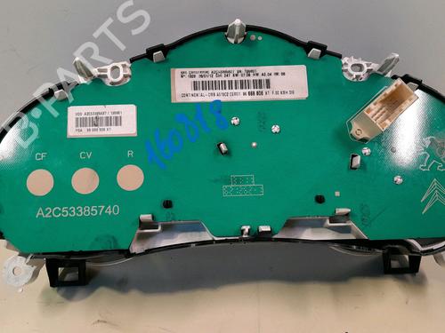 Instrument cluster CITROËN C3 II (SC_) 1.4 HDi 70 (SC8HZC, SC8HR0, SC8HP4) | BP34463642C47 - Image 3